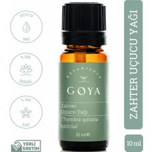 Goya Botanicals Zahter Uçucu Yağı - 10 ml - %100 Saf ve Doğal