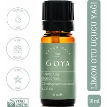 Goya Botanicals Limon Otu Uçucu Yağı - 10 ml - %100 Saf ve Doğal