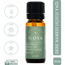 Goya Botanicals Dere Nanesi Uçucu Yağı - 10 ml - %100 Saf ve Doğal
