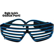 Nemere İthalat Neon Gözlük Mavi Nemere Ithalat