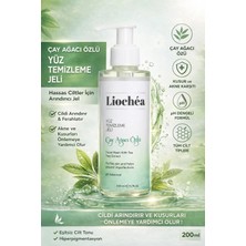 Liochea Çay Ağacı Özlü Yüz Temizleme Jeli & Tüm Cilt Tipleri 200  ml
