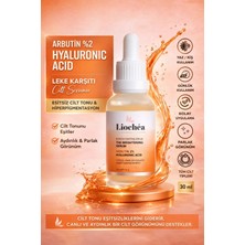 Liochea Leke Karşıtı Cilt Tonu Eşitleyici Aydınlatıcı Arbutin Serum (Arbutin 2% + Hyaluronic Acid) 30 ml