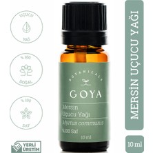 Goya Botanicals Mersin Uçucu Yağı | 10 ml - %100 Saf ve Doğal