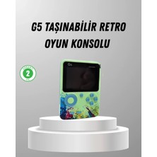 Nemere İthalat 500 Oyunlu G5 Retro Mini Oyun Konsolu 3 Inç Ekran ve Av Tv Desteği Nemere Ithalat