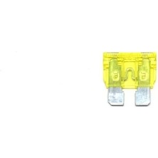 Nemere İthalat 20 Amper Sarı Standart Bıçak Sigorta 10'lu Nemere Ithalat