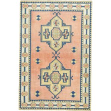 Soho Antiq Giyza Rustik Desenli Yün Halı 126X190 cm