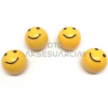 Nemere İthalat Gülen Emoji Lüx Sibop Kapağı Sarı Nemere Ithalat