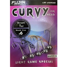 Fujin Curvy Jig Head Zoka 6 No 1gr (5 Adet)