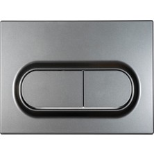 OTB Kale Çift Kademeli Gömme Rez.uyumlu Kumanda Paneli-Antrasit