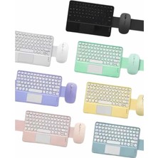 Nemere İthalat Bluetooth Touchpad Klavye Ultra Ince Taşınabilir Q Klavye Nemere Ithalat