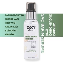 QXY Essence Zengin İçerikli Saç Bakım Serumu- E Vitamini - Biberiye Yağı - Argan Yağı - Jojoba Yağı - Hint Yağı - 100 ml