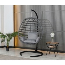 Fındık Model Beyaz Hamak Bahçe Salıncağı Balko,teras, Bahçe