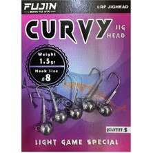 Fujin Curvy Jig Head Zoka 8 No 1.5gr (5 Adet)