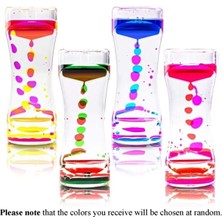 Baloncuklu Zaman Saati, Sıvı Kum Saati,lav Lambası Kum Saati,su Baloncuğuduyusal Oyuncak, Fidget Toy