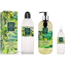 Eyüp Sabri Tuncer Ayvalık Zeytin Çiçeği 150 Ml, 400 ml Kolonya ve 500 ml Sıvı Sabun
