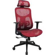 Quanter SK-6033 Kırmızı Ofis Koltuğu