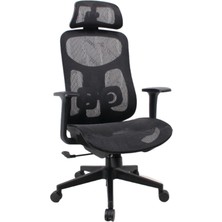 Quanter SK-6033 Siyah Ofis Koltuğu