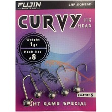 Fujin Curvy Jig Head Zoka 8 No 1gr (5 Adet)