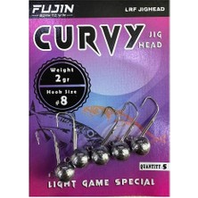 Fujin Curvy Jig Head Zoka 8 No 2gr (5 Adet)