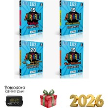 Adrenalin Yayınları  Lgs Türkçe Matematik Fen Inkilap  Deneme Seti Kronometre Hediye