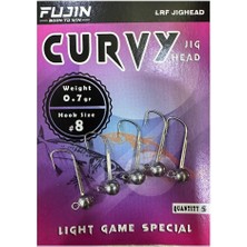 Fujin Curvy Jig Head Zoka 8 No 0.7gr (5 Adet)