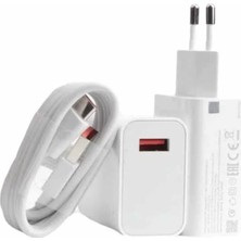 Nemere İthalat Beyaz Ultra Plus Hızlı Şarj Seti Şarj Adaptörü ve Kablosu 67W Nemere Ithalat