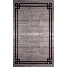 Eko Rugs Eko Halı Vogue Vg 01 Vizon Black Bordürlü Salon Halısı