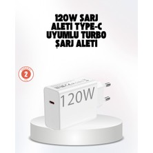 Ethab Ticaret 120W Güçlü Hızlı Şarj Adaptörü ve Type-C Kablo Seti – Güvenli Şarj Tekno - GL002V-7MCWY