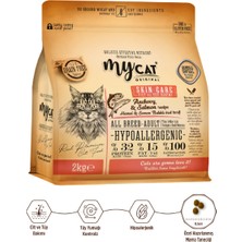 Mycat Somon ve Hamsili Kedi Maması 2kg