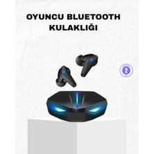 Ethab Ticaret Oyuncu Bluetooth Kulaklık Tam Kablosuz Stereo LED Işıklı - GL002V-7MGUO9