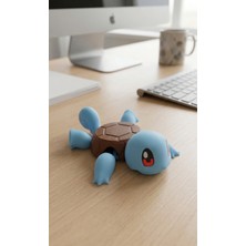 Vuhhuu Squirtle Sevimli Kaplumbağa Masaüstü Kahve Standı & Bardak Altlığı - Mavi