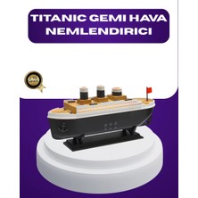 Ethab Ticaret Titanik Gemi Tasarımlı LED Işıklı Hava Nemlendirici Buhar Efektli Oda Difüzör - GL002V-7MN9Q