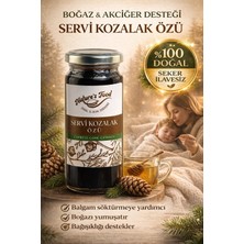 Nature's Food Servi Kozalak Özü 315gr | Doğal Bağışıklık & Solunum Destek | Katkısız Şeker İlavesiz Kozalak Pekmez