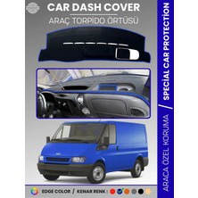 E-BİZ Ford Transit (2006-2012) Torpido Örtüsü Ön Panel Torpido Koruma Tam Uyum Kaymaz Kolay Montaj