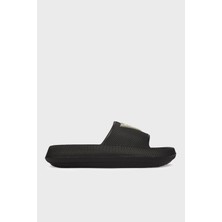 Guess Rubber Logolu Terlik E6GZ19WG5X0 Bayan Terlik E6GZ19 WG5X0 Jblk