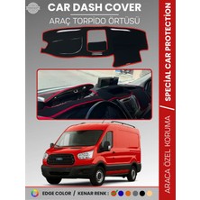 E-BİZ Ford Transit V363 (2014-2019) Kapaklı Torpido Örtüsü Torpido Koruma Tam Uyum Kaymaz Kolay Montaj