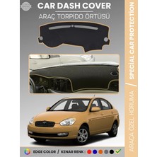 E-BİZ Hyundai Accent (2006-2011) Torpido Örtüsü Kaymaz Tam Uyum Çatlamayı Önler Kolay Montaj