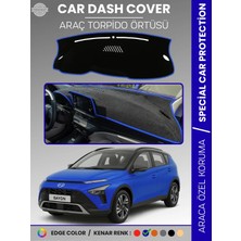 E-BİZ Hyundai Bayon (2020+) Torpido Örtüsü Ön Göğüs Koruma Araca Özel Çatlamayı Önler Kaymaz Kolay Montaj