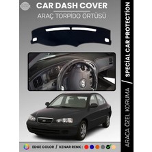 E-BİZ Hyundai Elantra (1997-2006) Torpido Örtüsü Ön Panel Halı Araca Özel Çatlamayı Önler Kaymaz Kolay Montaj