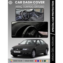 E-BİZ Seat Toledo (1999-2005) Torpido Örtüsü Ön Göğüs Halı Torpido Koruma Birebir Uyum Kaymaz Uv Koruma