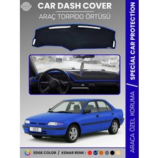E-BİZ Mazda 323 (1991-1995) Torpido Örtüsü Ön Panel Halısı Torpido Koruma Özel Kesim Kaymaz Hızlı Montaj