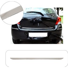 Brsplast Toyota Yaris 3 Uyumlu 2008 ve Üzeri Krom Bagaj Alt Çıtası Paslanmaz Çelik