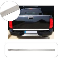 Brsplast Volkswagen Amarok Uyumlu 2010 ve Üzeri Krom Bagaj Alt Çıtası Paslanmaz Çelik