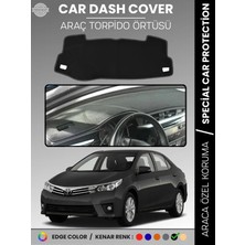 E-BİZ Toyota Corolla E170 (2013-2019) Torpido Örtüsü Ön Göğüs Koruma Araca Özel Çatlamayı Önler Kaymaz