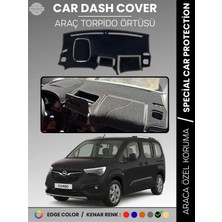 E-BİZ Opel Combo E (2018-2025) Torpido Örtüsü Ön Göğüs Koruma Torpido Koruma Tam Uyum Çatlamayı Önler