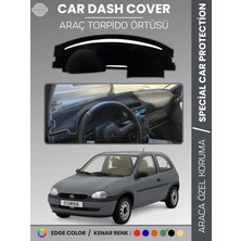 E-BİZ Opel Corsa B (1993-2000) Torpido Örtüsü Ön Göğüs Halı Torpido Koruma Birebir Uyum Kaymaz Özel Kesim