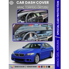 E-BİZ Bmw F10 5 Serisi (2010-2017) Torpido Örtüsü Ön Göğüs Koruma Torpido Koruma Tam Uyum Çatlamayı Önler