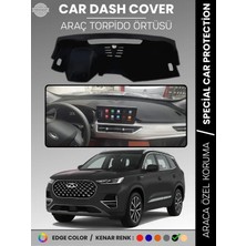 E-BİZ Chery Tiggo 8  Pro (2020+) Torpido Örtüsü Ön Göğüs Koruma Torpido Koruma Çatlamayı Engeller Tam Uyum