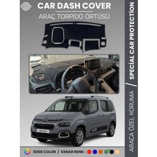 E-BİZ Cıtroen Berlingo (2018-20025) Torpido Örtüsü Ön Göğüs Torpido Koruma Çatlamayı Engeller Tam Uyum