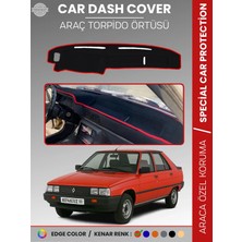 E-BİZ Renault 11 Torpido Örtüsü Ön Göğüs Koruma Araca Özel Çatlamayı Önler Kaymaz Kolay Montaj Uv Koruma